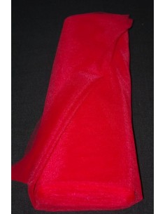Tulle souple rouge largeur 280 300 cm Tulle souple rouge largeur 280 300 cm