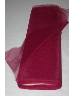 Tulle souple bordeaux largeur 280 300 cm Tulle souple bordeaux largeur 280 300 cm