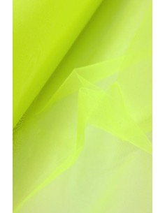 Tulle souple jaune fluo largeur 280 300 cm Tulle souple jaune fluo largeur 280 300 cm