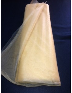Tulle souple or largeur 280 300 cm au mètre Tulle souple or largeur 280 300 cm au mètre
