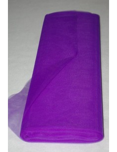 Tulle souple violet largeur 300 cm au metre Tulle souple violet largeur 300 cm au metre