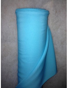 Tissus BURLINGTON bleu turquoise au metre largeur 150 cm Tissus BURLINGTON bleu turquoise au metre largeur 150 cm