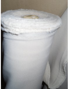Tissus BURLINGTON blanc au 50 metres largeur 150 cm Tissus BURLINGTON blanc au 50 metres largeur 150 cm
