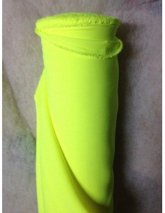 Tissus BURLINGTON jaune fluo au 50 metres largeur 150 cm Tissus BURLINGTON jaune fluo au 50 metres largeur 150 cm