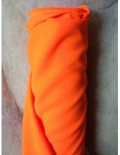 Tissus BURLINGTON orange fluo au 50 metres largeur 150 cm Tissus BURLINGTON orange fluo au 50 metres largeur 150 cm