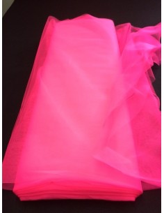 Tulle souple FUSCHIA FUSHIA NON FEU EN71-2 largeur 280 cm au metre Tulle souple FUSCHIA FUSHIA NON FEU EN71-2 largeur 280 cm au metre