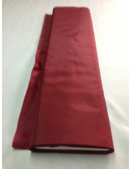 SATIN Bordeaux au metre tissu doublure largeur 150 cm