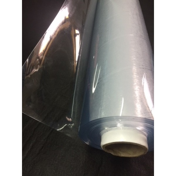 Nappe Cristal epaisse 80/100 pvc transparente au metre largeur 140 cm