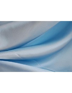 DOUBLURE BLEU CIEL fluide 75 gr polyester 150 cm DOUBLURE BLEU CIEL fluide 75 gr polyester 150 cm