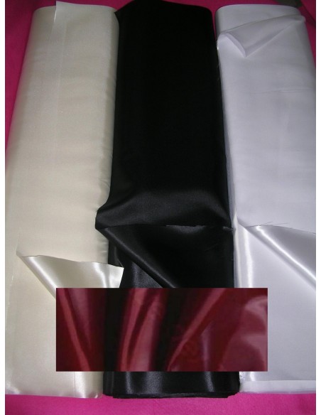 DOUBLURE tissu satin polyester 150 CM