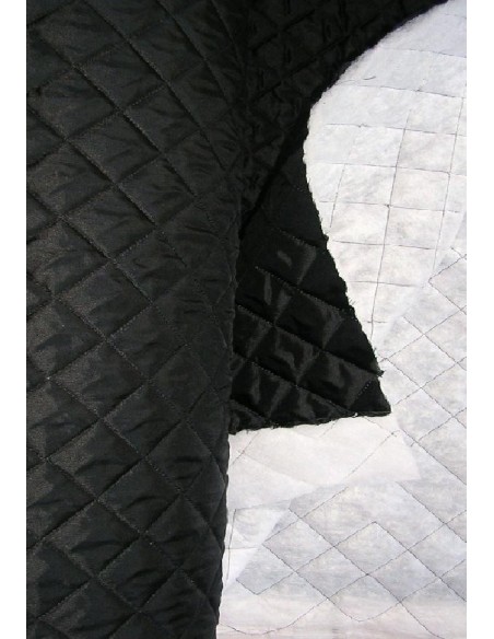 DOUBLURE MATELASSEE noir au mètre largeur 150 CM